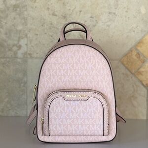 Michael Kors JAYCEE XS MINI Convertible Backpack MK Light Powder Blush